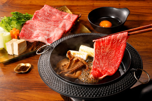 黒毛和牛松茸すき焼き