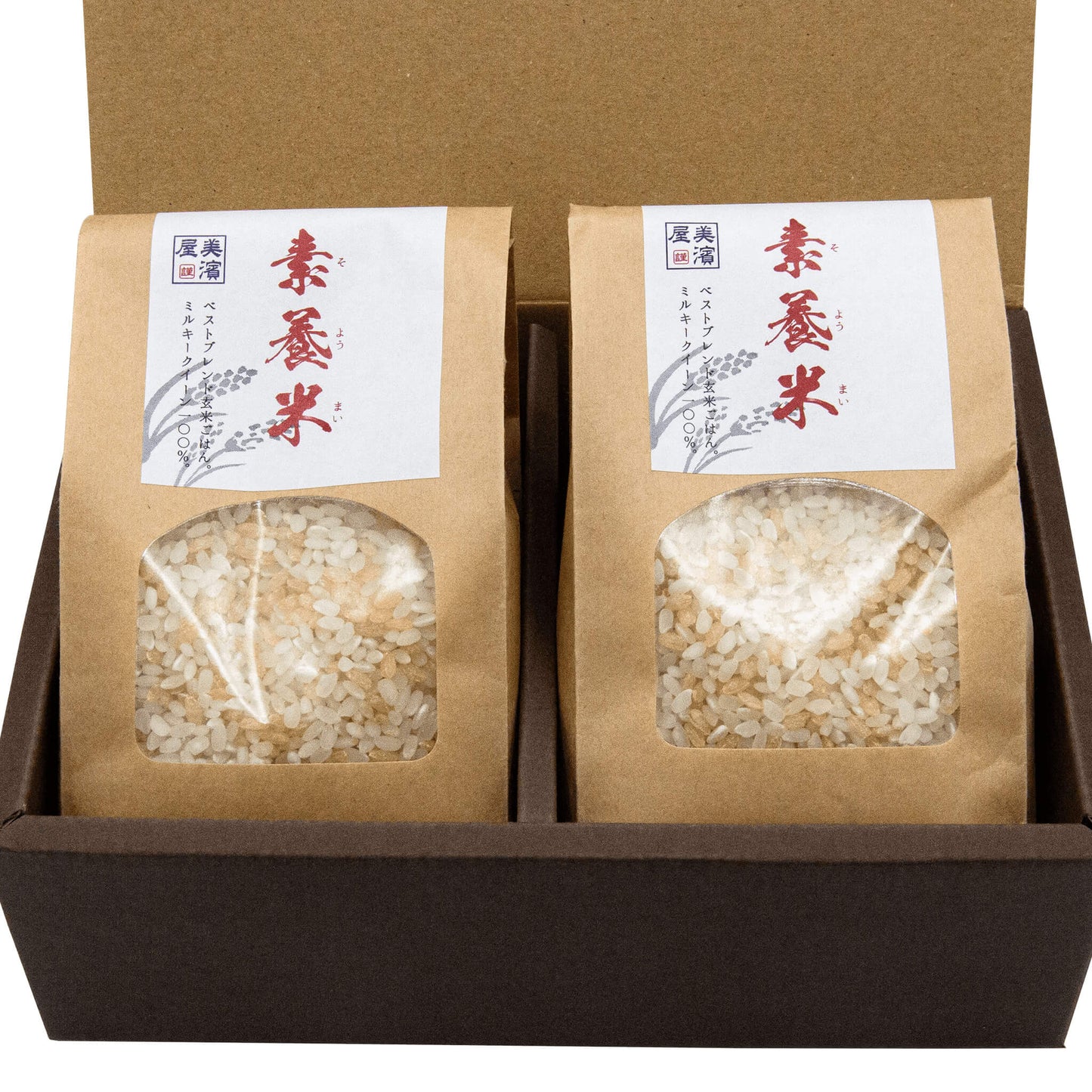 <美濱屋＞山形県産素養米2合2袋セット