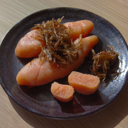 <美濱屋＞博多 羅臼昆布白醤油だし仕込無着色たらこ